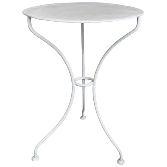 Bistrotafel, Cafetafel Met Rond Blad En 3 Poten, Jaren 30 1