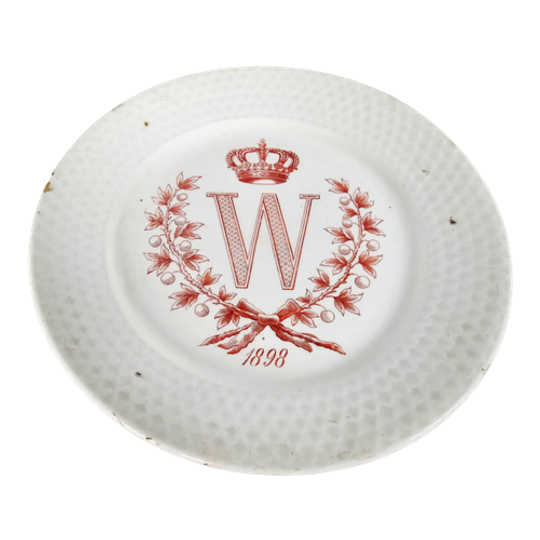Petrus Regout & Co - Maastricht - Inhuldiging Van Koningin Wilhelmina - 1898 1