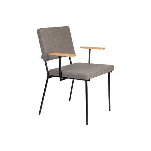 Set Van 8 Banne Eetkamerstoelen