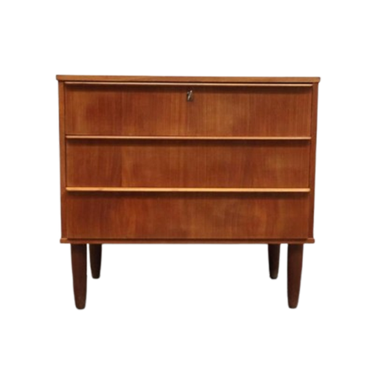 Deense Vintage Ladekast 3 Lades 1