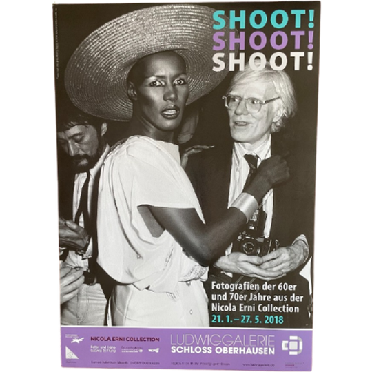Ron Galella (1931-2022), Shoot, Grace Jones And Andy Warhol, Studio 54 1