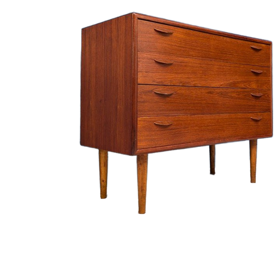Vintage Midcentury Ladekastje, Jaren 60 1