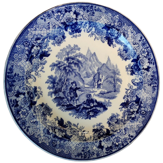 Bord Van Petrus Regout, Decor Montagne 1