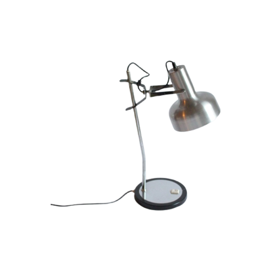 Vintage Adjustable Metal Desk Lamp, 1960s 1