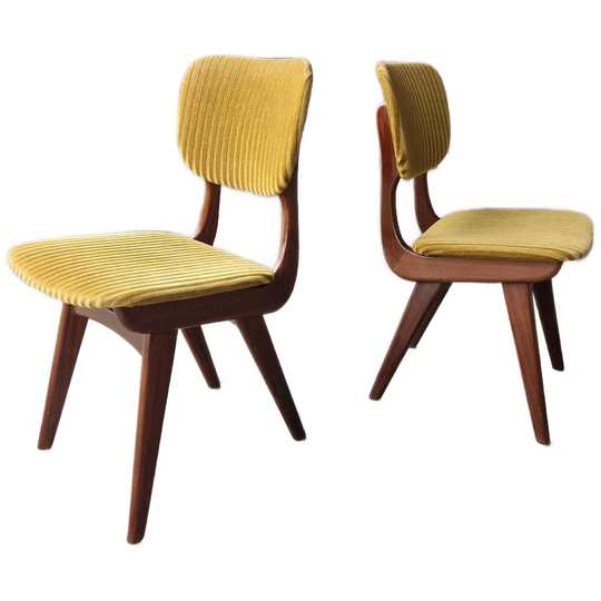 2 Vintage Stoelen Louis van Teeffelen 1
