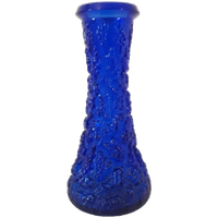 *lars Hellsten Skruf Zweden Vintage Vaas Blauwe Vaas