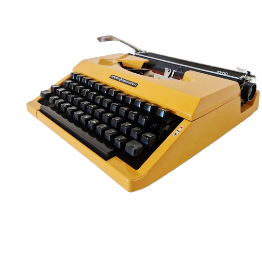 Vintage Typemachine Okergele Typewriter Sperry Remington 1