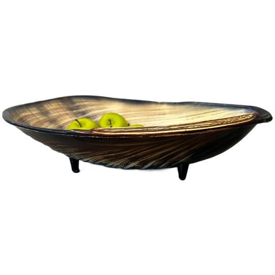 Vintage Xl Mossel Schelp – Kunststof Schaal 1