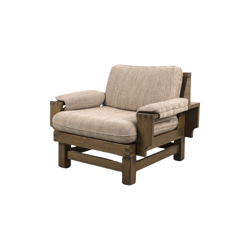 Brutalistische Fauteuil 66940A