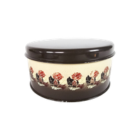 Brabantia - Vintage - Retro - Batique Decor - Koekjestrommel - 70's