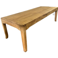 Vintage Xl Houten Tafel In Eik