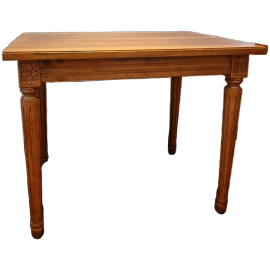 Set Van 2 Klassieke Walnoot Bijzettafels Walnut Tafels 1