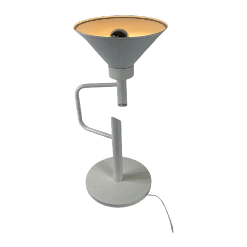 Pop Art / Space Age Design - Funnel Shaped Lamp - Adjustable Base