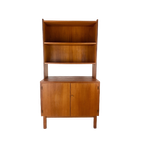 Kleine Teak Wandkast / Small Teak Wallunit | Vintage Kast thumbnail 1