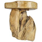 Teakhout - Krukje - Bijzettafeltje - Naturel thumbnail 1