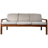 Vintage Teak Houten Bank Van dyrlund