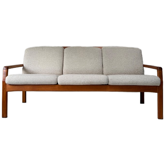 Vintage Teak Houten Bank Van dyrlund 1