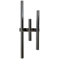 Tede Light Wandlamp Met 3 Chromen Cilinders, Jaren 70