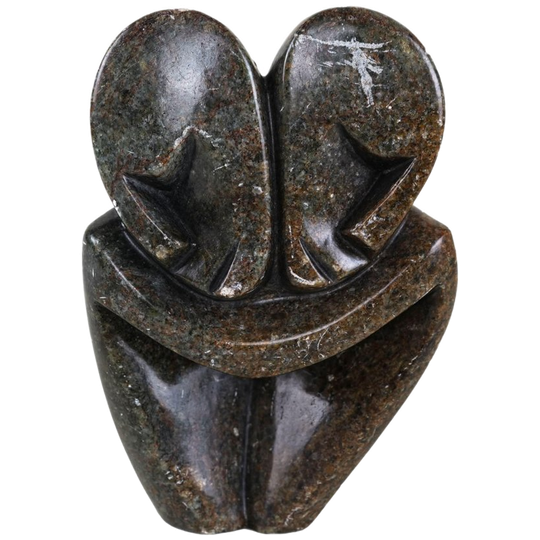 Abstract Stone Sculpture, Danish Design, 1980s, Made In Denmark 1