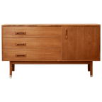 Klein Teakhouten Dressoir 1960 thumbnail 1