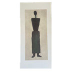 Kasimir Malevich (1878-1935), Womenfigure, Printed In Belgium thumbnail 1