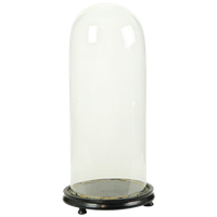 Grote Antieke Stolp Globe Mondgeblazen Glas Begin 20ste Eeuw
