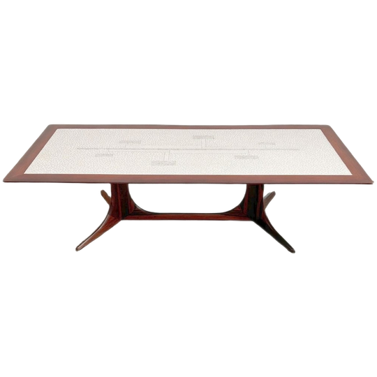 Mid-century Deens Design Salontafel Palissander 1960’s 1