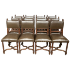 Set Van 12 Stoelen In Renaissancestijl. thumbnail 1