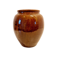 Antieke Art Nouveau Keramieke Pos Vaas