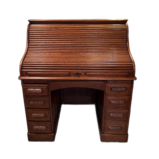 Antiek Eiken Rolbureau 1