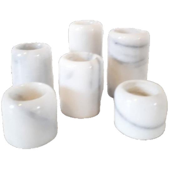 Vintage Kandelaars Van Marmer Waxinelicht Houders | Kerst 1
