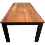 Nieuwstaat Teak Houten Eettafel 230cm thumbnail 1