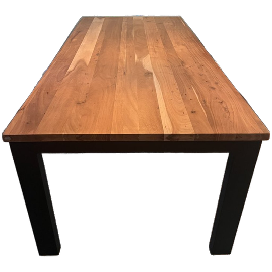 Nieuwstaat Teak Houten Eettafel 230cm 1