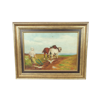 Aureel Mo - Schilderij - Trekpaarden