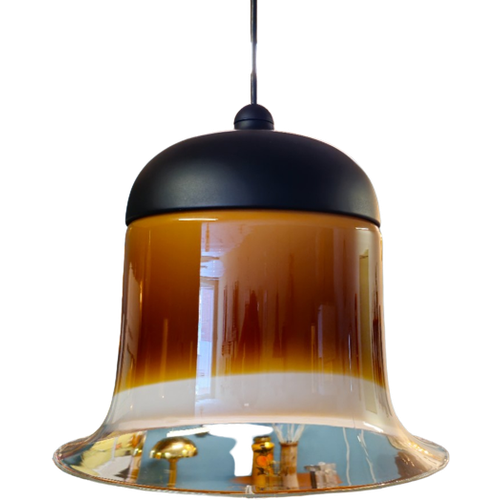 Vintage Peill Putzler Hanglamp Plafondlamp Glas