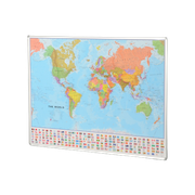 Officenow Landkaart, Europa, 101 X 138 Cm