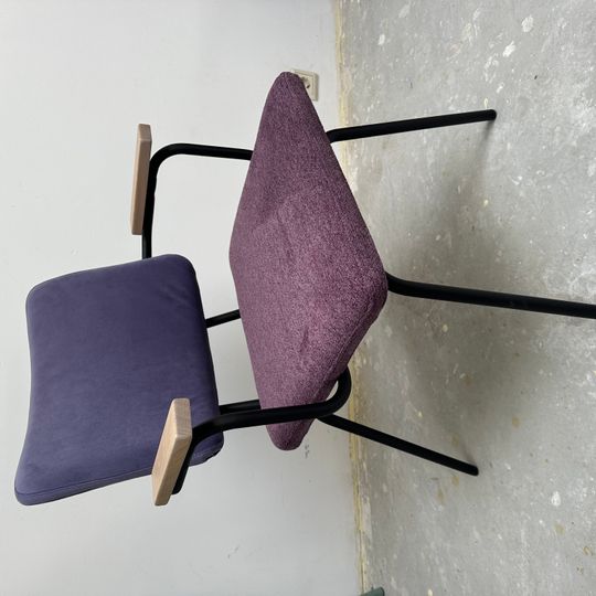 NOGA Design Luka Zwart /paars 1