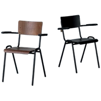 Retro Eetkamerstoelen Nieuw Schoolstoelen Armstoel Prijs Ps