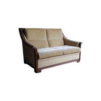 Art Deco Sofa With Ornate Design Elements