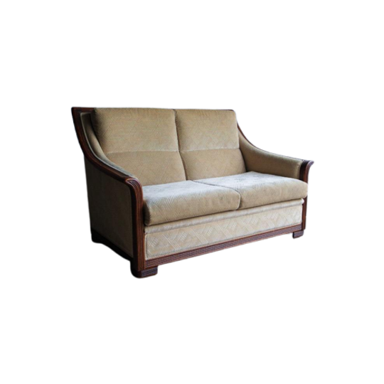 Art Deco Sofa With Ornate Design Elements 1