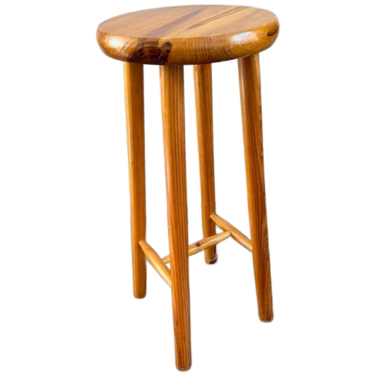 Vintage Kruk / Plantentafel 70cm Hoog 1