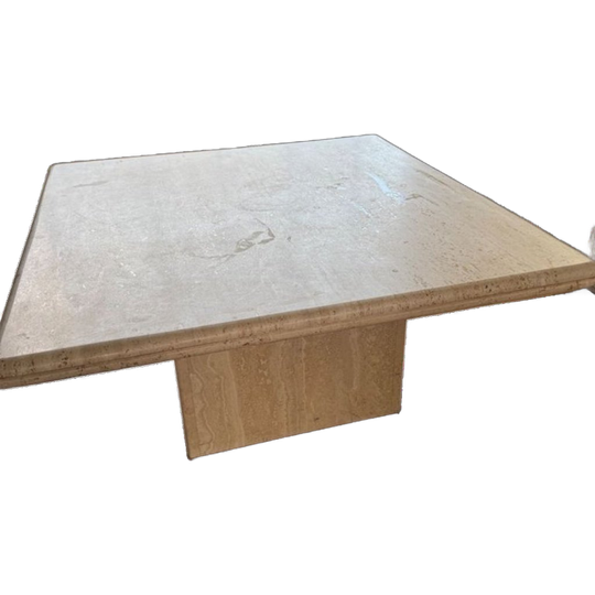 Travertin Salontafel Vintage 1