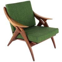De Ster De Knoop Fauteuil 'glane' Vintage Gestoffeerd
