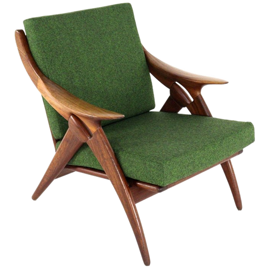 De Ster De Knoop Fauteuil 'glane' Vintage Gestoffeerd 1