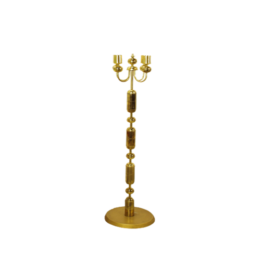 Vintage Design Messing Staande Lamp | Kamenicky Senov 1