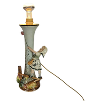 Tafellamp - Keramiek - 'Figurine' - Gesigneerd - 2E Helft 20E Eeuw
