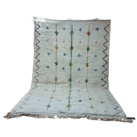 Authentiek Marokkaans Berber Beni Ourain Tapijt 300X200 Cm - 100% Wol, Handgemaakt