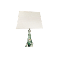 Donker Groene Val Saint Lambert Lamp