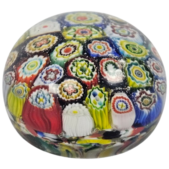 Paperweight - Murano - Milifiori - Seguso - Italie - Venezia - 80's 1