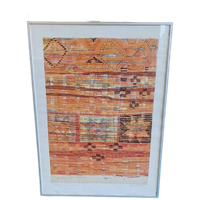 Litho Van Bertha Haak (1944-1921), Eigen Druk "kleedje" 1983